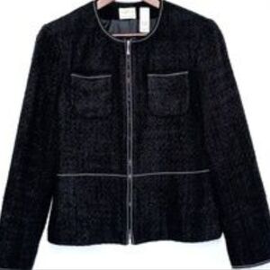 Emma James Black Tweed Jacket
